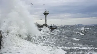 Meteoroloji Genel Müdürlüğü, denizlerimizde beklenen olumsuz hava şartlarına ilişkin önemli