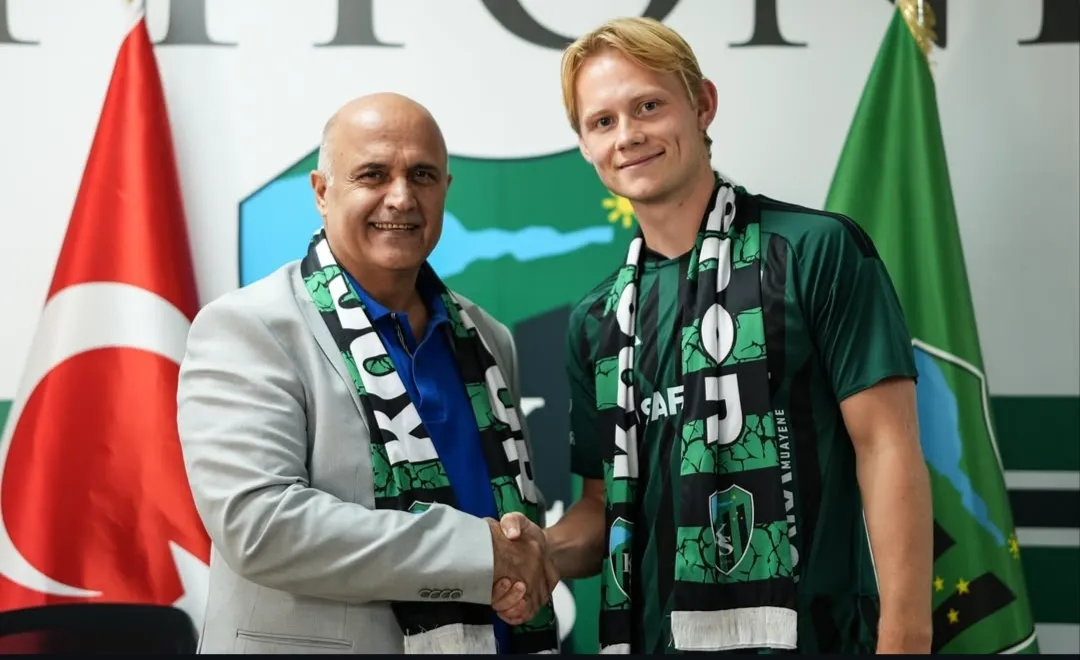 Kocaelispor'da Tobias Fjeld Gulliksen imzayı attı: İşte transferin detayları