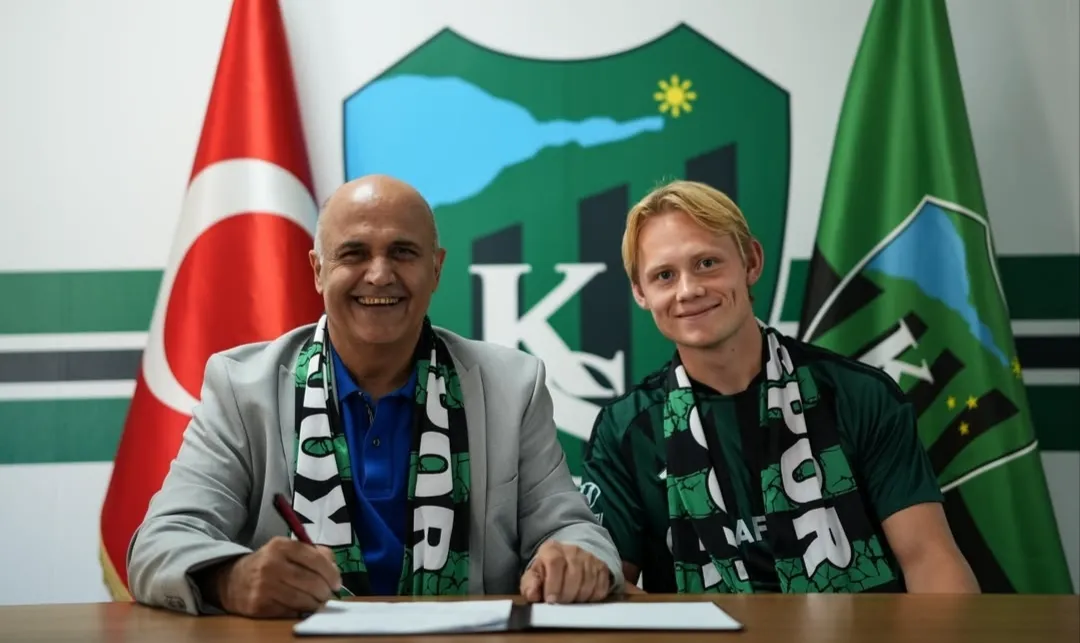 Kocaelispor'da Tobias Fjeld Gulliksen imzayı attı: İşte transferin detayları