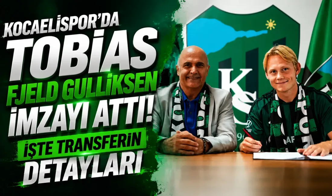 Kocaelispor, Avusturya ekibi Rapid Wien'den Norveçli futbolcu Tobias Fjeld Gulliksen'i