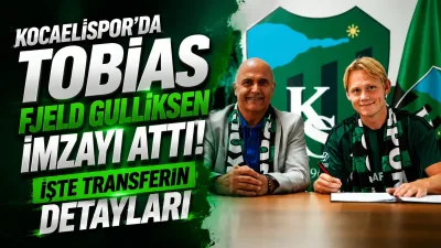 Kocaelispor, Avusturya ekibi Rapid Wien'den Norveçli futbolcu Tobias Fjeld Gulliksen'i