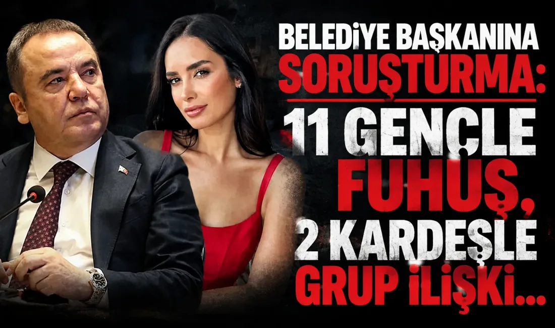 Antalya Cumhuriyet Başsavcılığınca yürütülen fuhuş