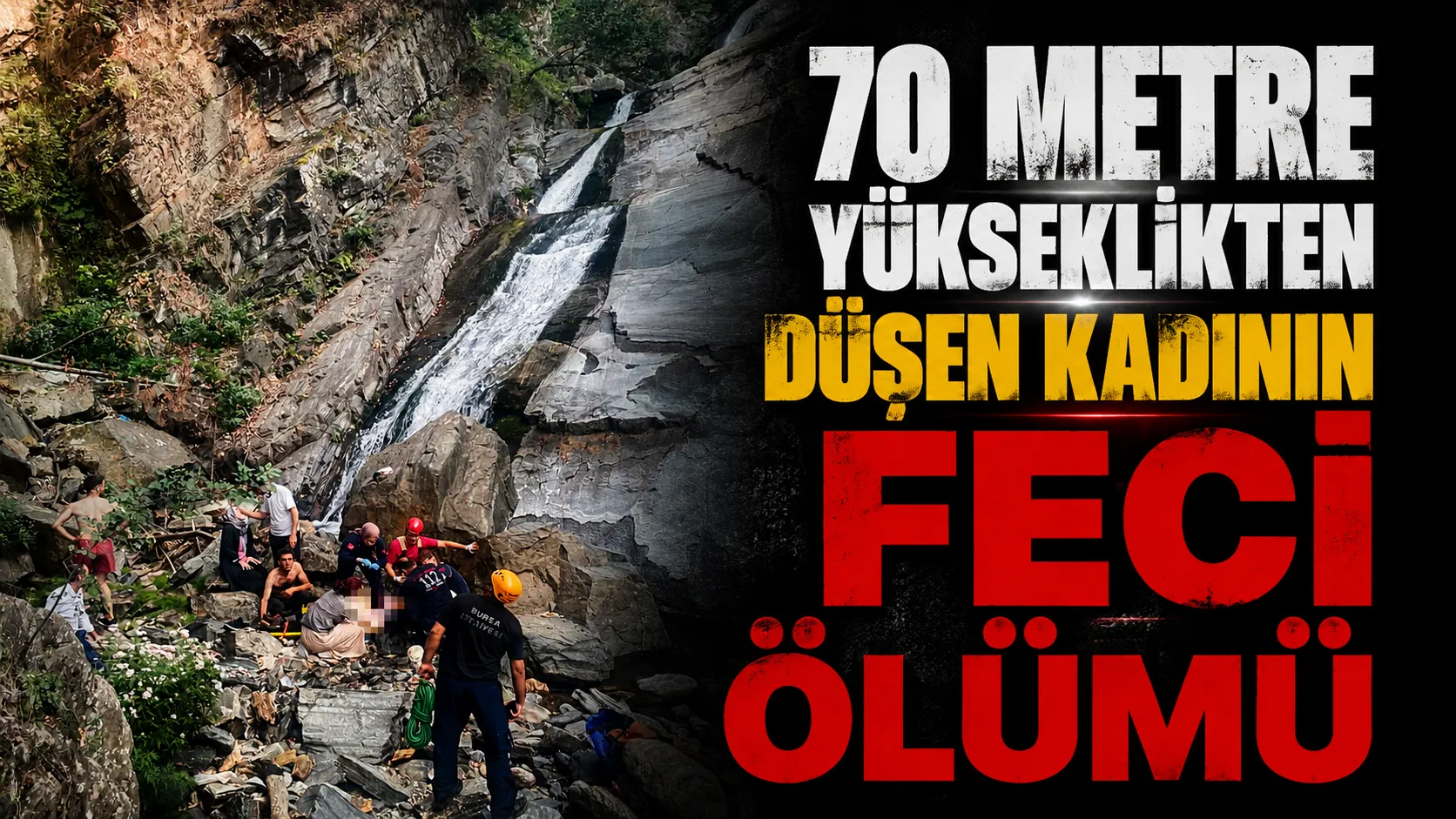 Bursa'nın Kestel ilçesinde, Uludağ'ın eteklerinde bulunan Küreklidere Şelalesi kenarında dolaştığı