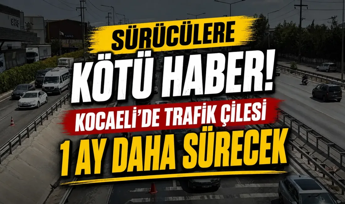 TEM Otoyolu’nun Kocaeli geçişinde yürütülen