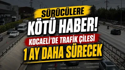 TEM Otoyolu’nun Kocaeli geçişinde yürütülen altyapı ve üstyapı yenileme çalışmalarının