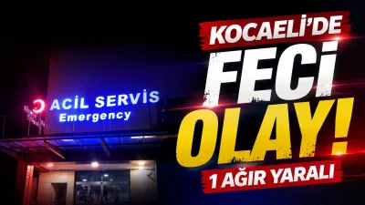 İzmit’te direksiyon hâkimiyeti kaybedilen motosikletin seyir halindeki bir otomobile çarpması