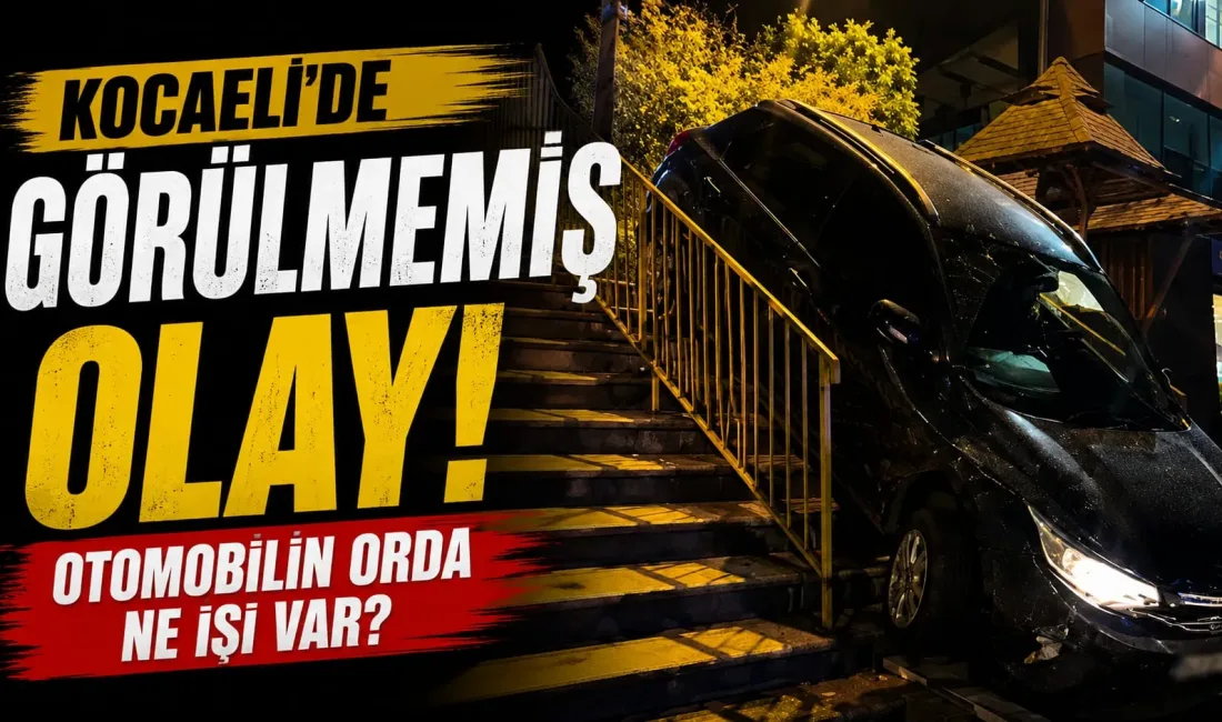 Kocaeli’nin İzmit ilçesinde aşırı hız nedeniyle kontrolden çıktığı öne sürülen
