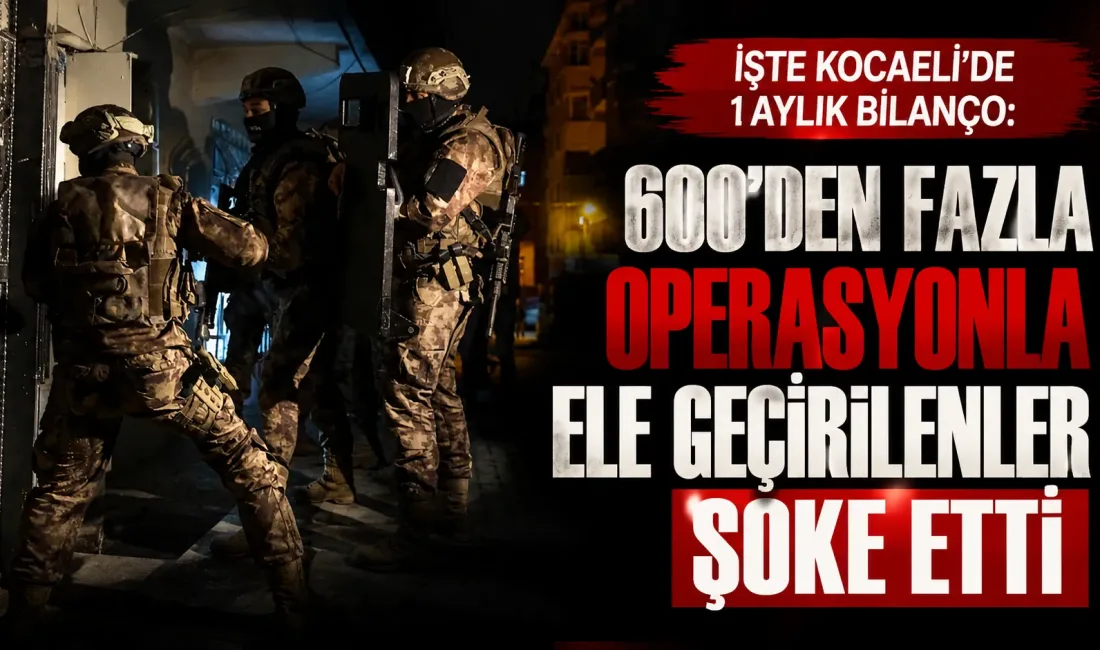Kent genelinde uyuşturucu madde kullanımının, ticaretinin ve sevkiyatının önlenmesine yönelik