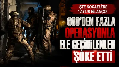 Kent genelinde uyuşturucu madde kullanımının, ticaretinin ve sevkiyatının önlenmesine yönelik