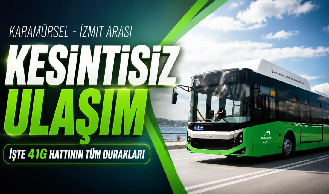 Kocaeli Büyükşehir Belediyesi, kent içi toplu taşıma ağını güçlendirme ve