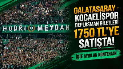 Trendyol Süper Lig’in 5. haftasında RAMS Park’ta Galatasaray’ın konuğu olmaya