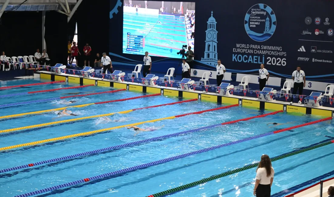 Avrupa Para Yüzme Şampiyonası Kocaeli 2026’nın açılış töreni Vali İlhami