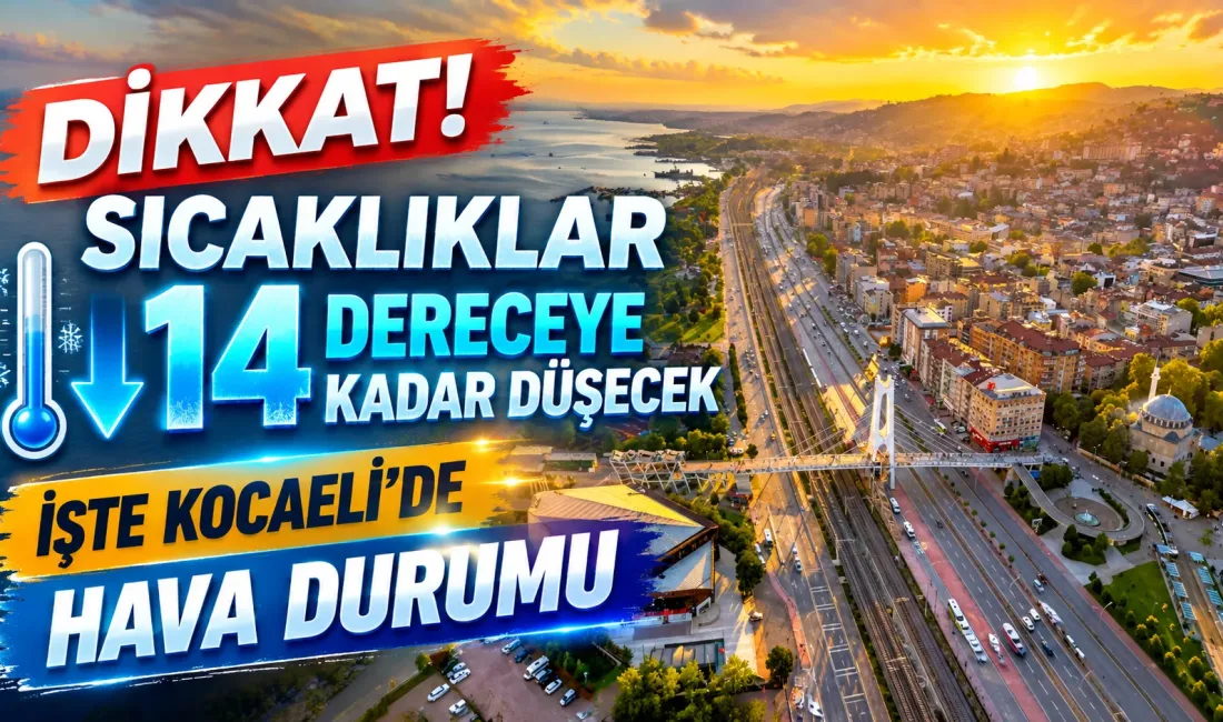Kocaeli genelinde yazdan kalma sıcak