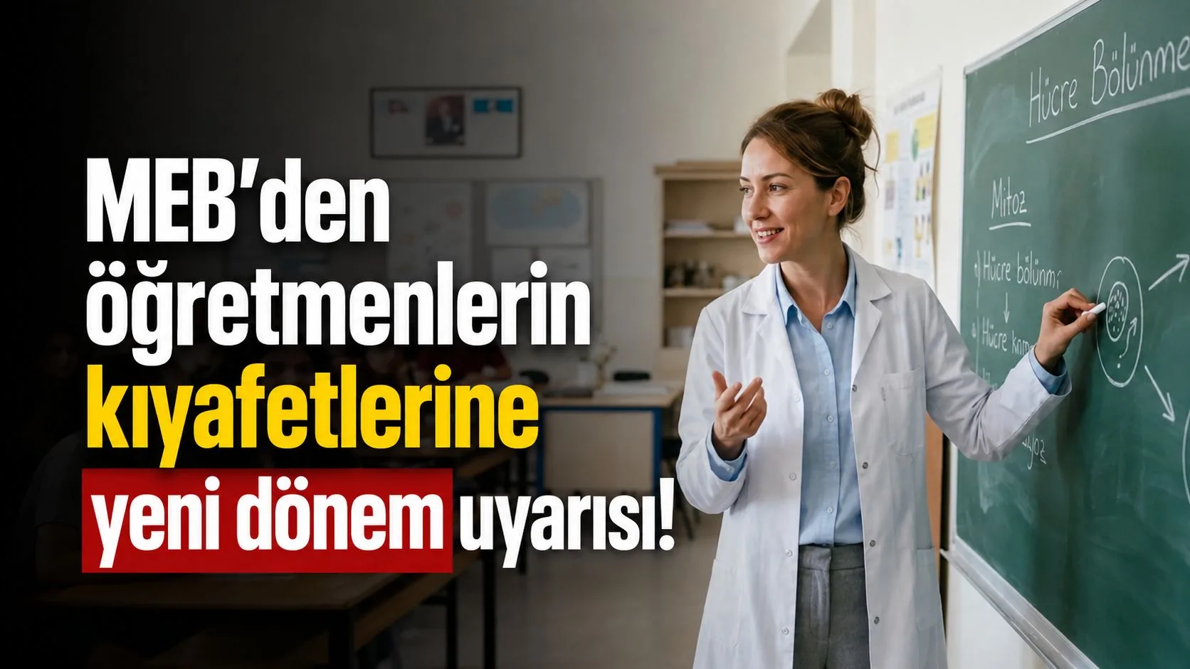MEB, yeni eğitim öğretim yılında öğretmenlerin kıyafetleri ve önlük kullanımına