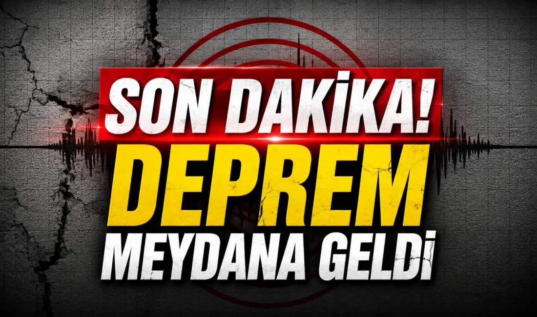 Manisa'nın Yunusemre ilçesinde 3 Eylül 2026 tarihinde saat 13.20'de yerin