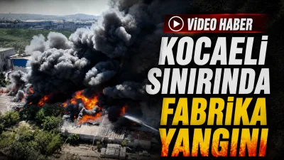 Kocaeli sınırında yer alan Tuzla Orhanlı Deri Sanayi Bölgesi'ndeki bir