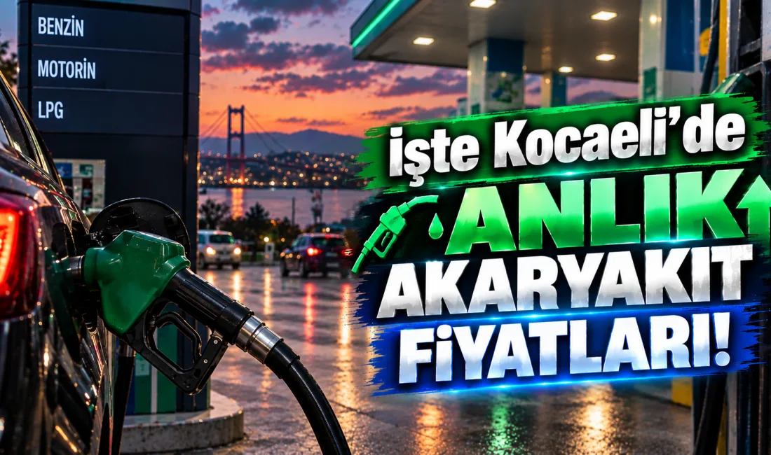 Kocaeli genelindeki akaryakıt istasyonlarında güncel