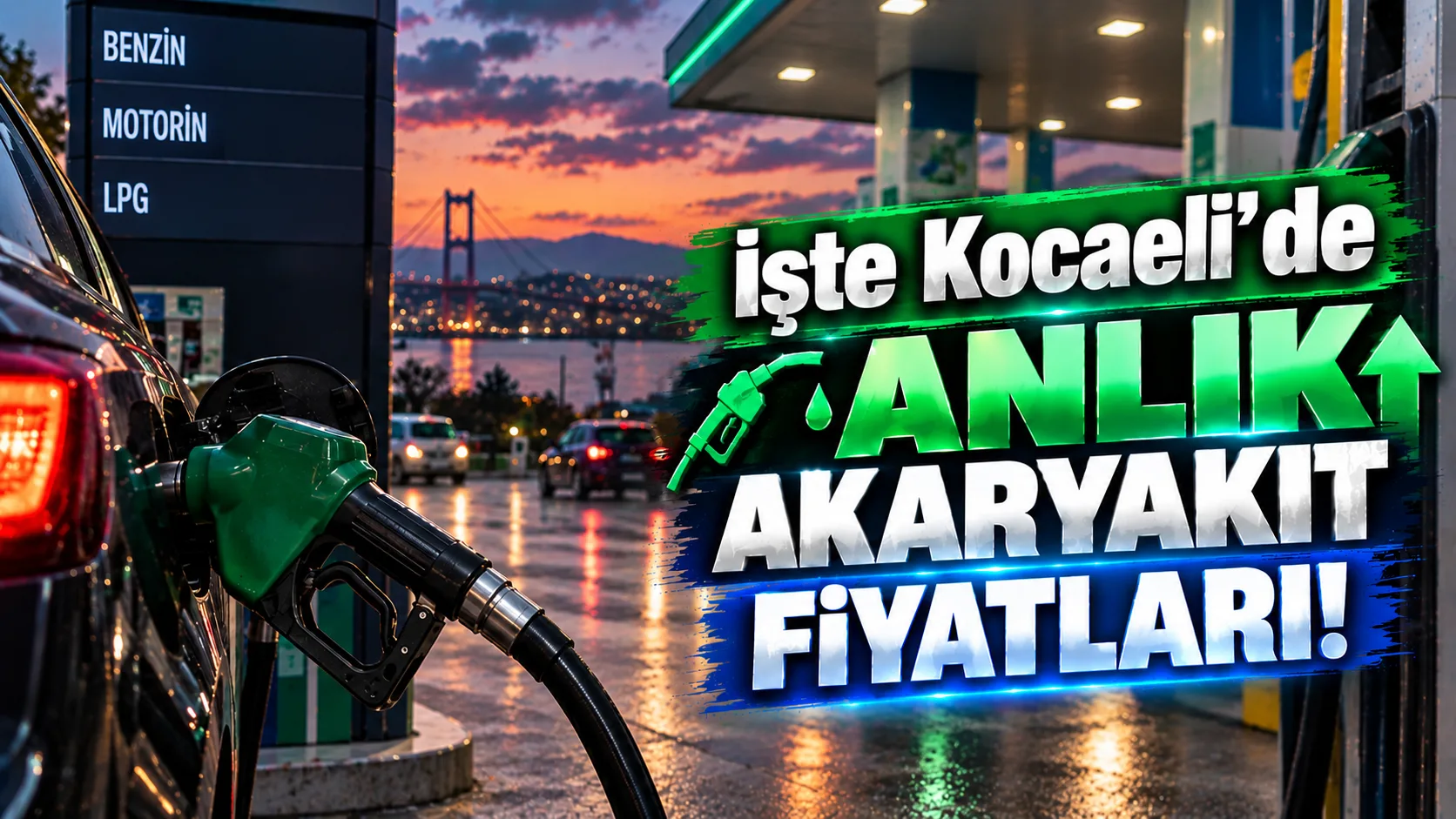 Kocaeli genelindeki akaryakıt istasyonlarında güncel satış tarifeleri belirlendi. Son güncellemelerin