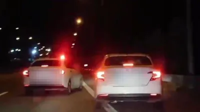 Sakarya’da polis ekiplerinin Kuzey Marmara Otoyolu Akyazı gişelerinde durdurduğu araçta