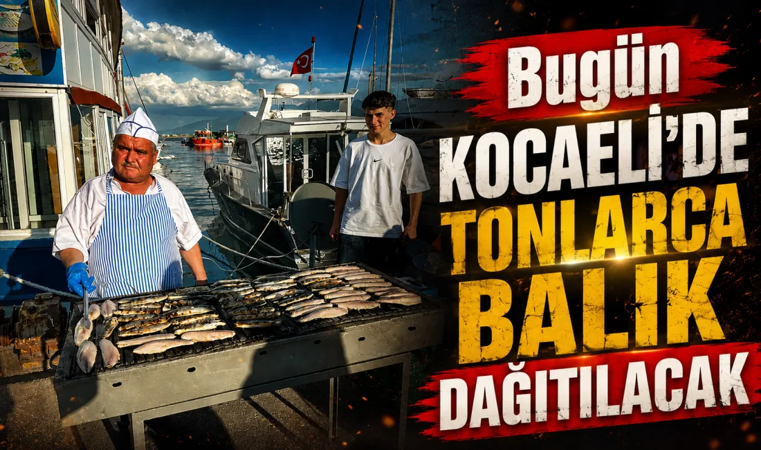 İzmit 20. Balık Şenliği 1 Eylül Salı günü saat 18.00’de
