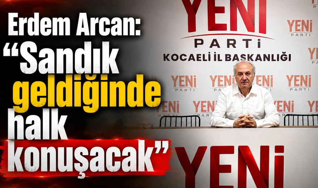AK Parti Kocaeli İl Başkanı Şahin Talus’un, CHP Genel Başkanı