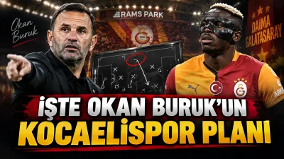 Trendyol Süper Lig’in 5. haftasında Kocaelispor’u ağırlayacak Galatasaray’da teknik direktör