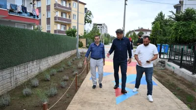 Kartepe Belediyesi, Dumlupınar Mahallesi’nde Kule Deresi boyunca uzanan yaklaşık 1,2
