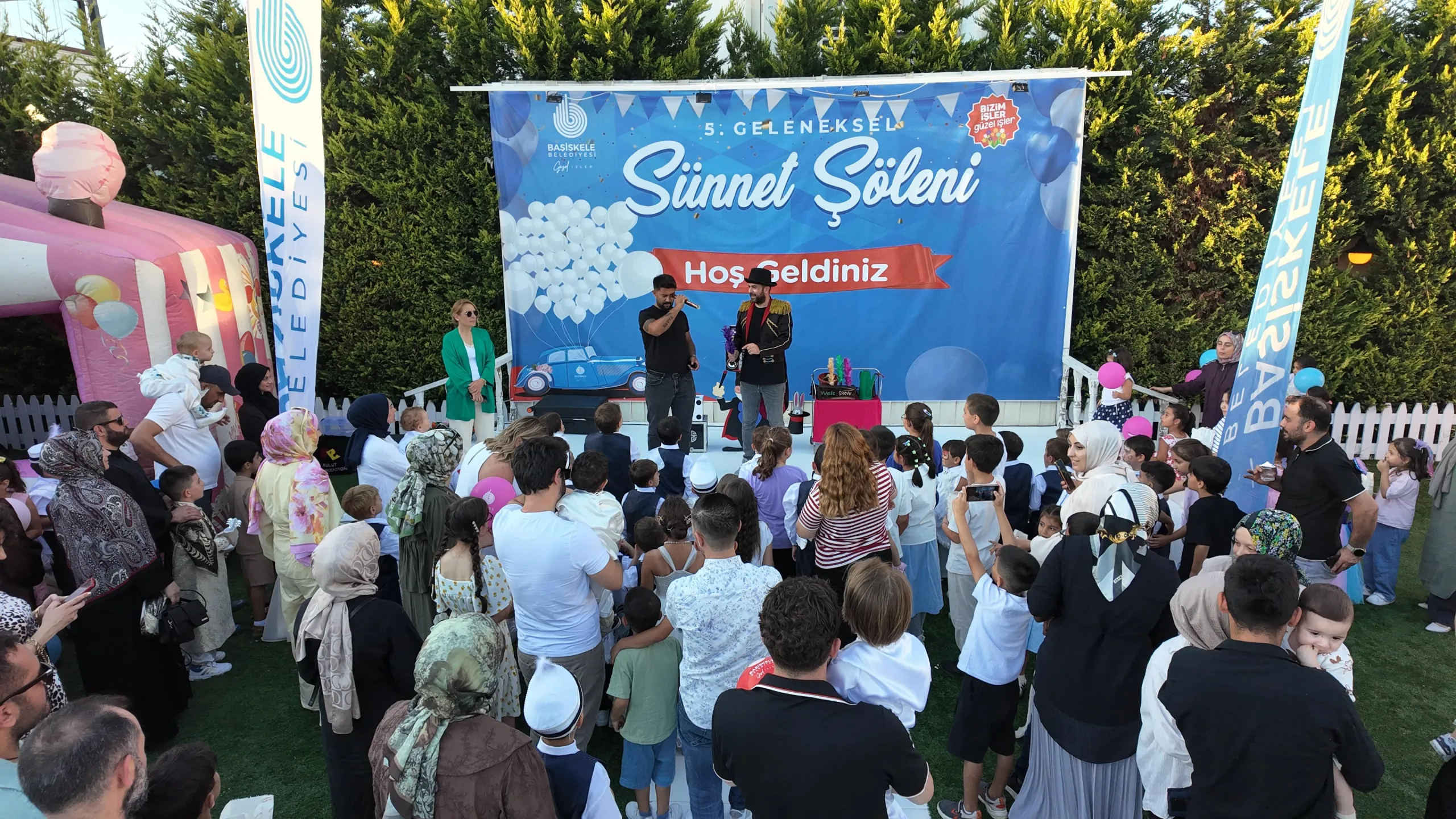 Başiskele’de sünnet heyecanı: 180 çocuk için renkli kutlama