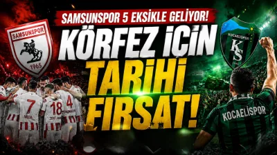 Trendyol Süper Lig’in 4. haftasında Kocaelispor, sahasında Samsunspor’u ağırlayacak. 6