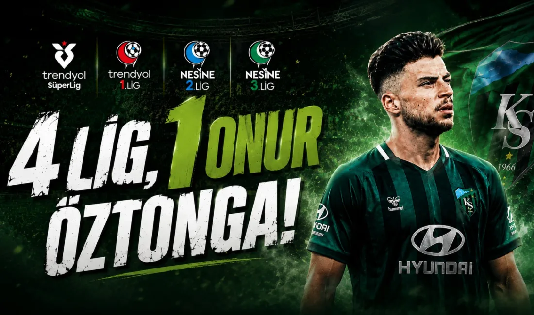 Kocaelisporlu Onur Öztonga, kariyerine Türk futbolunun dört profesyonel ligini sığdırdı.