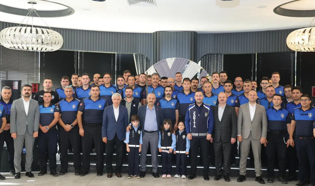 Gebze Belediye Başkanı Zinnur Büyükgöz, Zabıta Teşkilatı’nın 200. kuruluş yıl