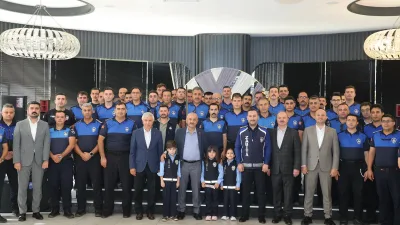 Gebze Belediye Başkanı Zinnur Büyükgöz, Zabıta Teşkilatı’nın 200. kuruluş yıl