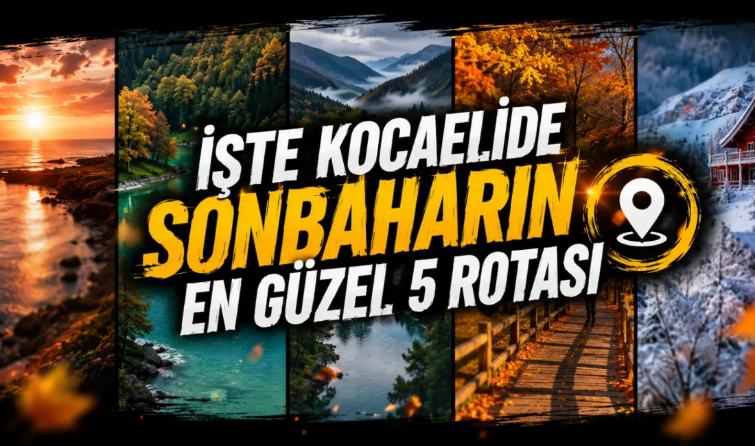 Eylül ayının gelmesiyle birlikte doğa sarı ve kızılın binbir tonuna