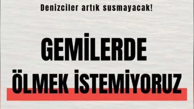 Deniz İşçileri Platformu, uluslararası sularda silahsız ticaret gemilerine yönelik düzenlenen