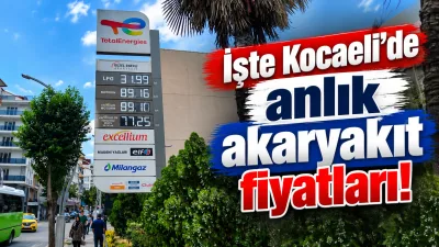 Kocaeli'de araç sahiplerini ve ulaşım sektörünü doğrudan ilgilendiren akaryakıt pompa