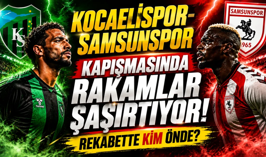 Temsilcimiz Kocaelispor, Trendyol Süper Lig’in 4. haftasında Samsunspor’u konuk edecek.