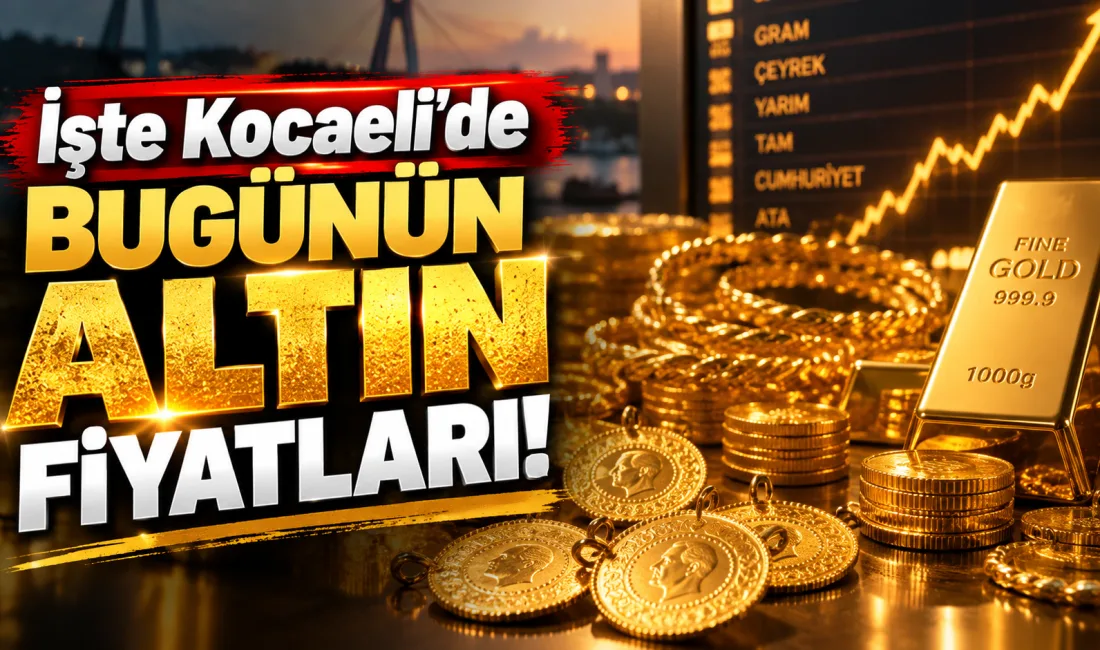 Kocaeli serbest piyasası ve kuyumcular