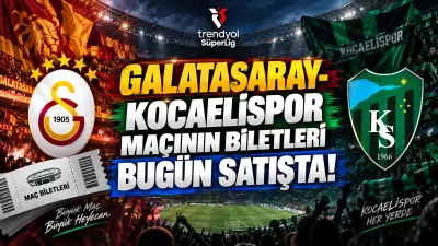 Trendyol Süper Lig’in 5. haftasında pazar günü deplasmanda Galatasaray ile