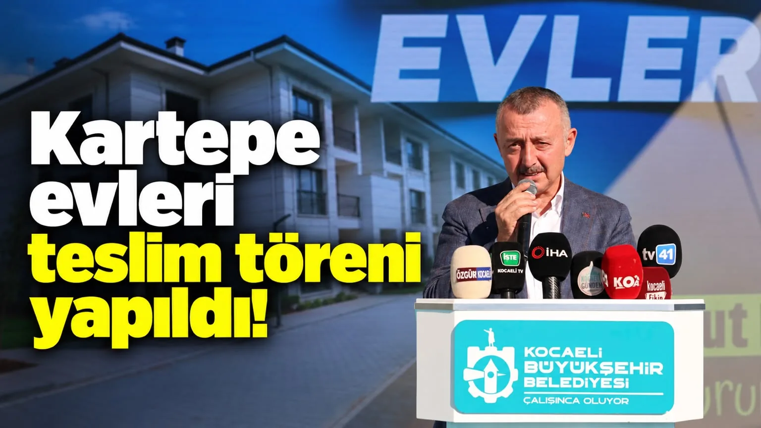 Kocaeli Büyükşehir Belediye Başkanı Tahir Büyükakın, kentsel dönüşüme yönelik “rantsal