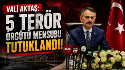 Kocaeli Valisi İlhami Aktaş, Ağustos ayı güvenlik verilerini açıkladı. Operasyonlarda