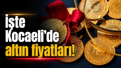 Kocaeli kuyumcu piyasasında altın ve değerli metallerde yukarı yönlü hareketlilik
