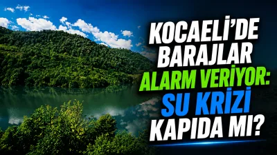 Kocaeli genelinde etkisini sürdüren yaz sıcaklarıyla birlikte içme suyu kaynaklarındaki