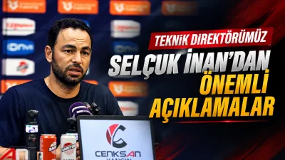  
Kocaelispor Teknik Direktörü Selçuk İnan, Samsunspor maçının ardından, "Hak