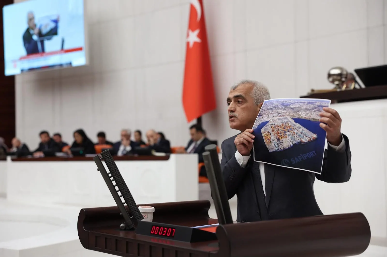 Gergerlioğlu Safiport iddialarını Meclis'e taşındı!